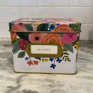 rifle paper co recipe box